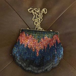 Small beaded purse